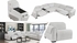McPherson 6-Piece Modular Power Reclining Sectional with Power Headrests
