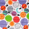 Plenty Of Planets Queen futon cover Plenty Of Planets Queen futon cover