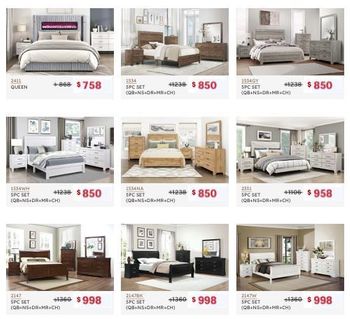 Page-1 Holiday Sale Bedroom Sets Under $1,000