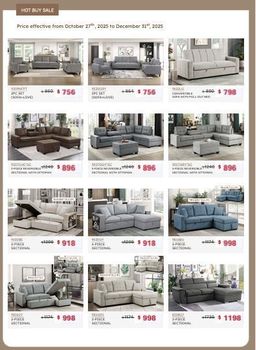page-8 living room furniture - Holiday sale 