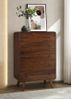 Robyn 5-Drawer Chest � Dark Walnut