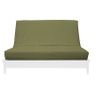 SAGE TWIN SUEDE TEXTURE FUTON COVER
