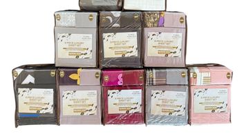 6 PC set Full size Bed sheets on sale