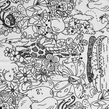 Jungle Jamboree Futon Cover