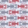 Crustacean Blue Futon Cover
