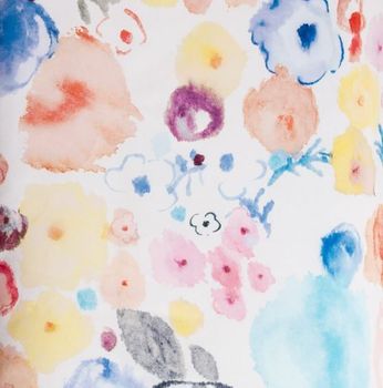 Polka Dot Poppies Futon Cover