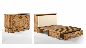 Ranchero Queen Murphy Cabinet Bed