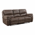 Reclining Sofa 8517-BRW-3 Homelegance on sale