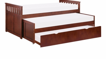Rowe Twin Bed with Two Twin Trundles � 3 Beds