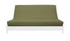 SAGE QUEEN SUEDE TEXTURE FUTON COVER