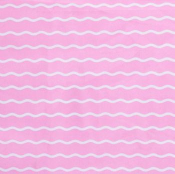 Serpentine Stripe Tickle Me Pink Futon Cover