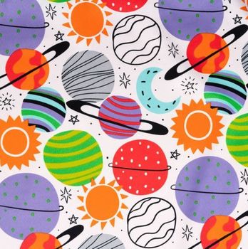 Plenty Of Planets Futon Cover