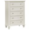 Sandy Beach 5 Drawer 201305 Chest