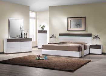 Sanremo B Queen Platform Bed