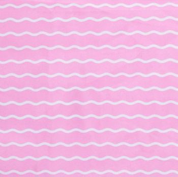 Serpentine Stripe Tickle Me Pink Futon Cover