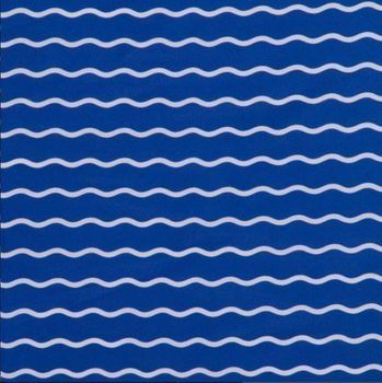 Serpentine Stripe Blue Berry Blue Futon Cover