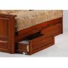Set of Two queen futon Drawers in Cherry finish Set of Two queen futon Drawers in Cherry finish