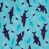Shark Sleepover Futon Cover