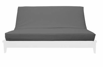 Solid Dark Gray Futon Cover � Full/Queen/Twin Slipcover