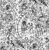 Space Dreams Futon Cover