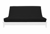Black Suede Futon Cover