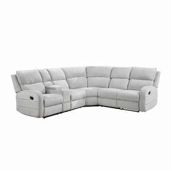 Throne 3-Piece Reclining Sectional with Left Console