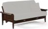 Venice Full Rosewood futon frame Night and day Venice Full Rosewood futon frame Night and day