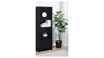 Winfield 4-Shelf Media Tower � Black