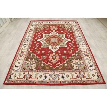 Wool Area rug hand tufted model 4700