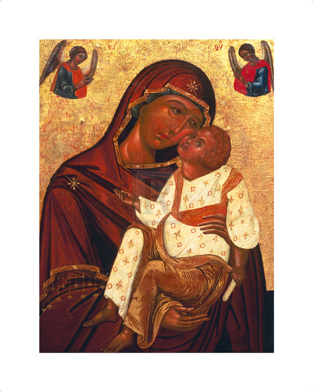 15th Century School Hand Numbered Limited Edition Print on Paper :"Cretan Icon II"