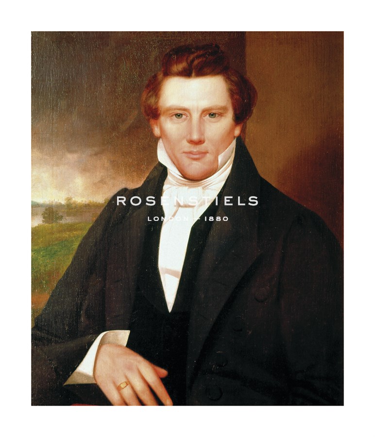 19th Century American School Hand Numbered Limited Edition Print on Paper :"Portrait of Joseph Smith"