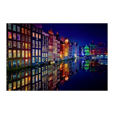 1x Collection Open Edition Canvas Giclee :"Amsterdam"