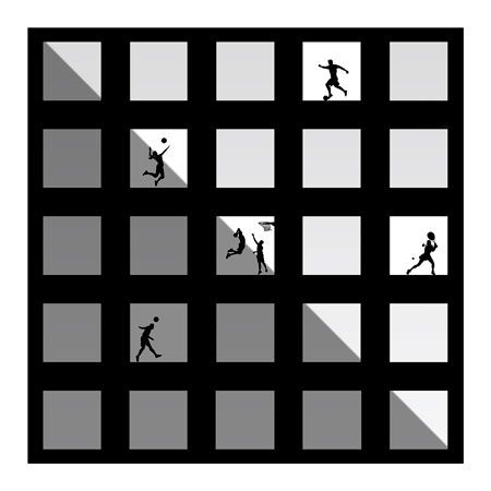 1x Collection Open Edition Canvas Giclee :"Ball Sports"