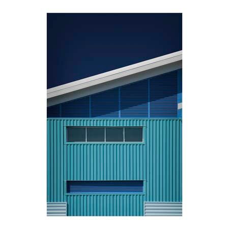 1x Collection Open Edition Canvas Giclee :"Blue White Blue White"