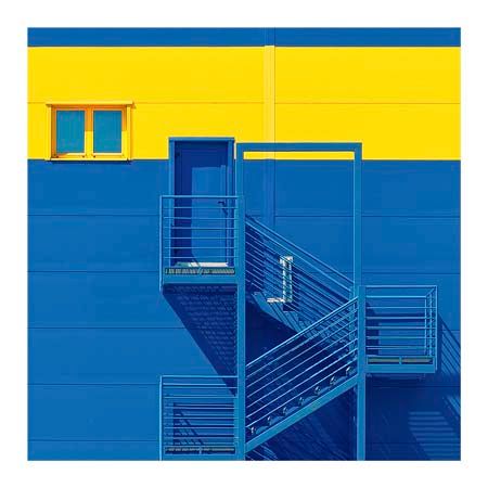 1x Collection Open Edition Canvas Giclee :"Blue Yellow" 1x Collection Open Edition Canvas Giclee :"Blue Yellow"