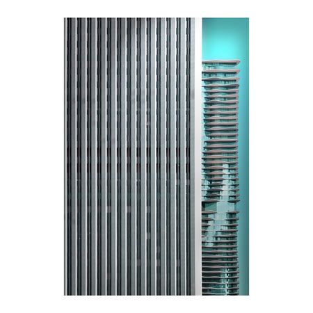 1x Collection Open Edition Canvas Giclee :"Chicago Abstract II"