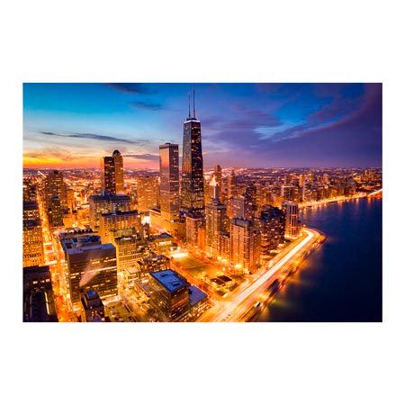 1x Collection Open Edition Canvas Giclee :"Chicago! Chicago!" 1x Collection Open Edition Canvas Giclee :"Chicago! Chicago!"