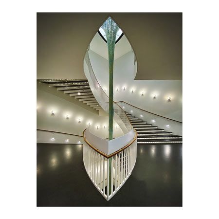 1x Collection Open Edition Canvas Giclee :"Chicago Museum Staircase" 1x Collection Open Edition Canvas Giclee :"Chicago Museum Staircase"