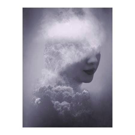 1x Collection Open Edition Canvas Giclee :"Chione"
