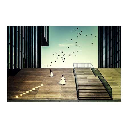 1x Collection Open Edition Canvas Giclee :"Free Like a Bird"