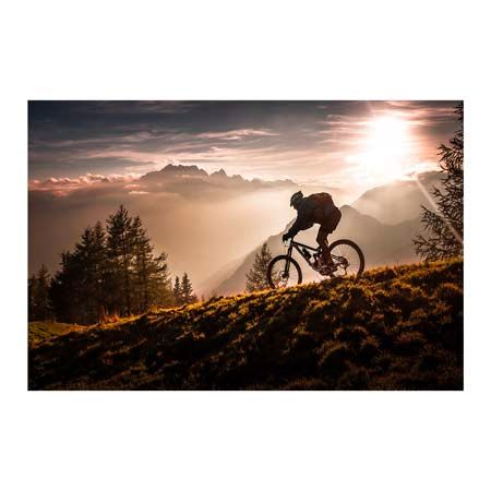 1x Collection Open Edition Canvas Giclee :"Golden Hour Biking" 1x Collection Open Edition Canvas Giclee :"Golden Hour Biking"