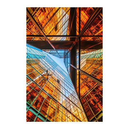 1x Collection Open Edition Canvas Giclee :"Golden Triangle"