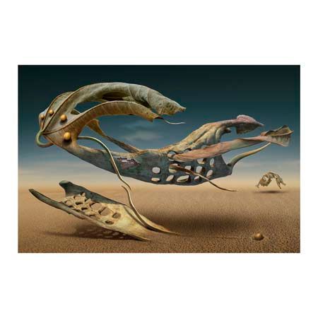 1x Collection Open Edition Canvas Giclee :"K 214"
