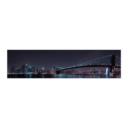 1x Collection Open Edition Canvas Giclee :"Manhattan Skyline and Brooklyn Bridge"