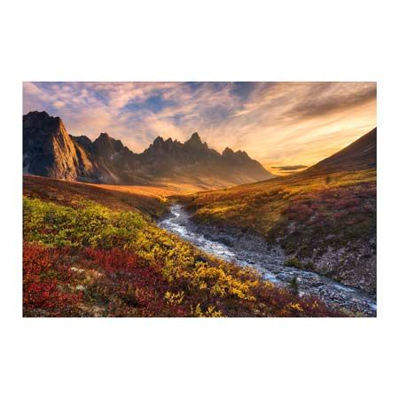 1x Collection Open Edition Canvas Giclee :"Mountain Paradise"