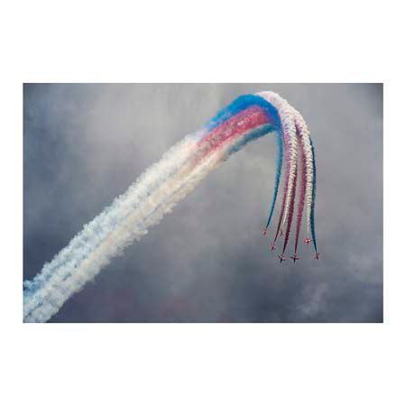 1x Collection Open Edition Canvas Giclee :"Red Arrows"