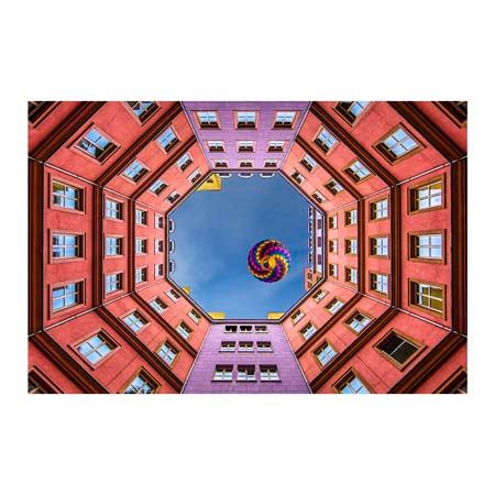 1x Collection Open Edition Canvas Giclee :"Shape and Swirls"