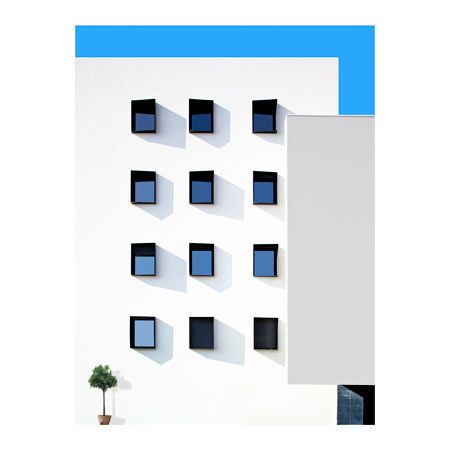 1x Collection Open Edition Canvas Giclee :"Squares and Shades" 1x Collection Open Edition Canvas Giclee :"Squares and Shades"