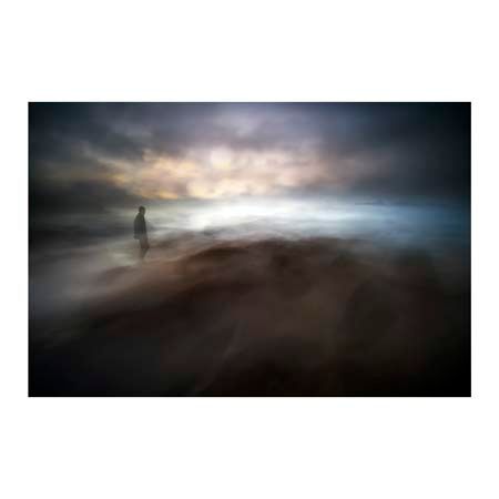 1x Collection Open Edition Canvas Giclee :"Stormy Days in Nowhere"
