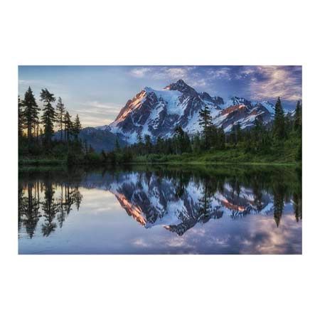 1x Collection Open Edition Canvas Giclee :"Sunrise on Mount Shuksan"